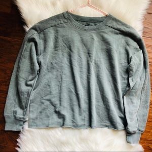 aerie Sweaters - 💕NWT Aerie Forest Green Oversized Crew Sweater aerie Sweaters - 💕NWT Aerie Forest Green Oversized Crew Sweater